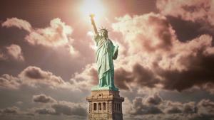 Statue of Liberty - God Bless America