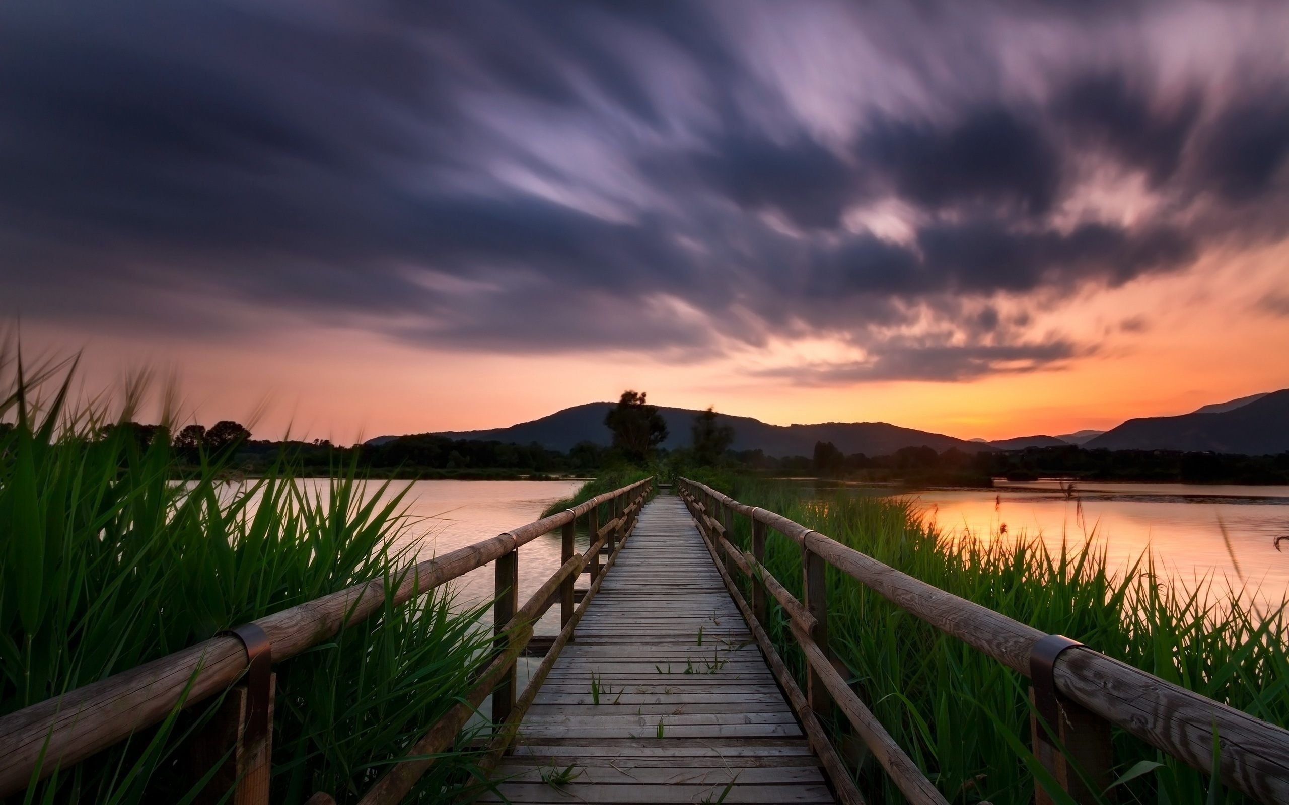 quiet calm space dock water