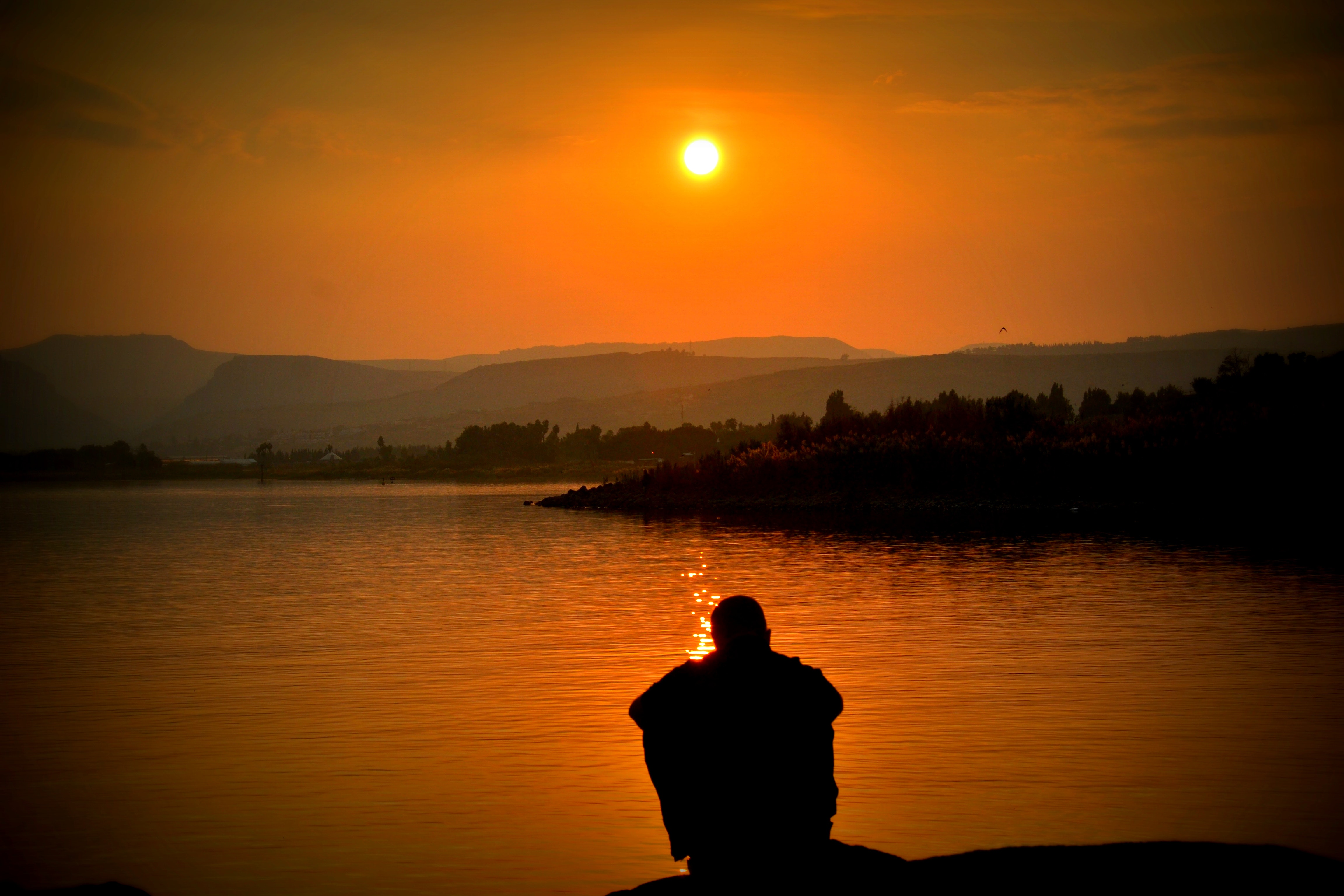 depressed man with regrets